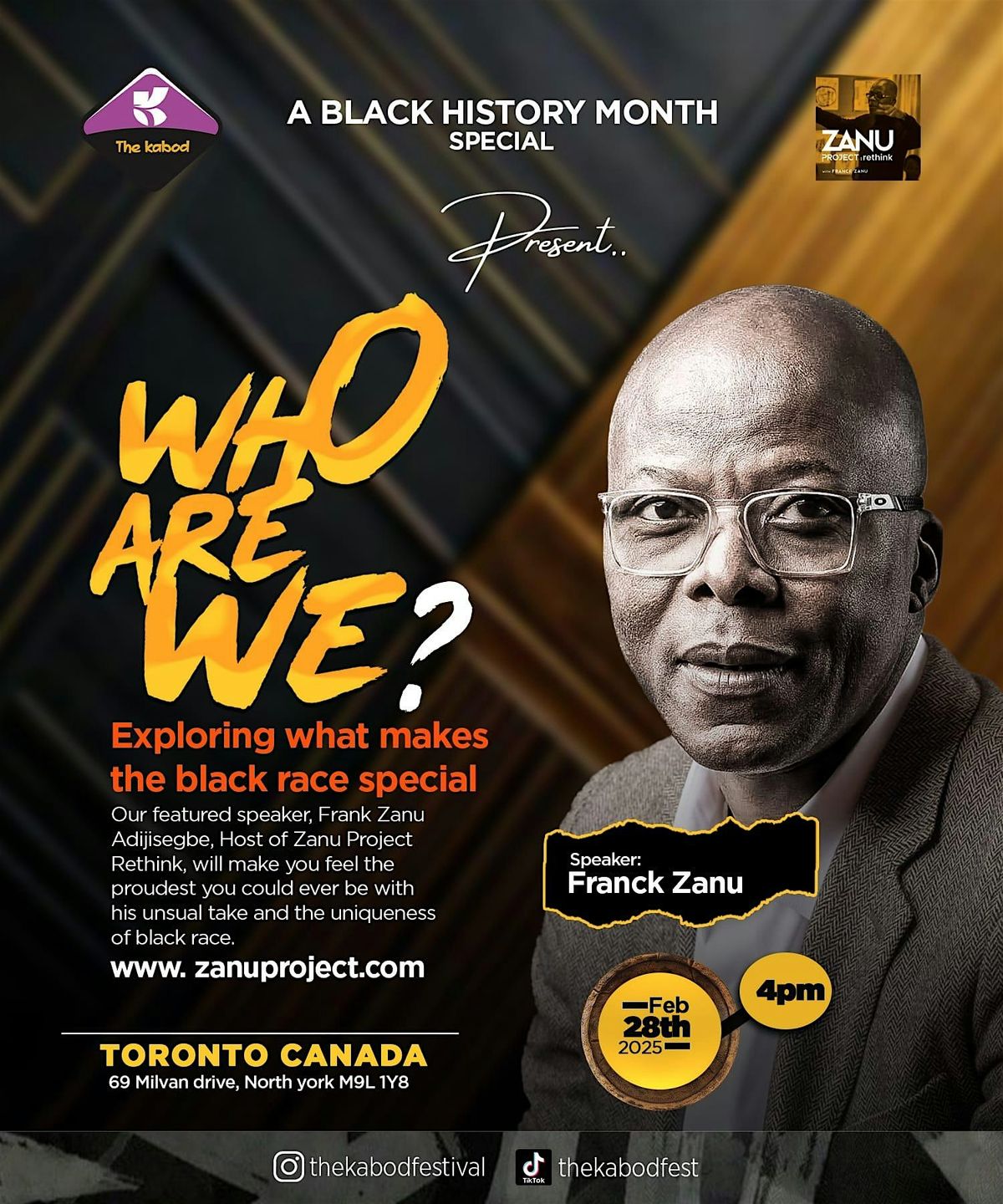 A Black History Month Special Presents \u201cWHO ARE WE?