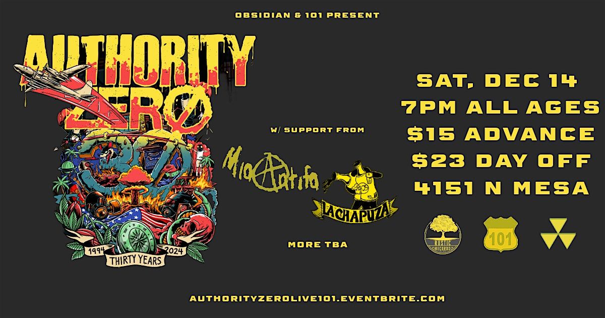 Authority Zero Live@101