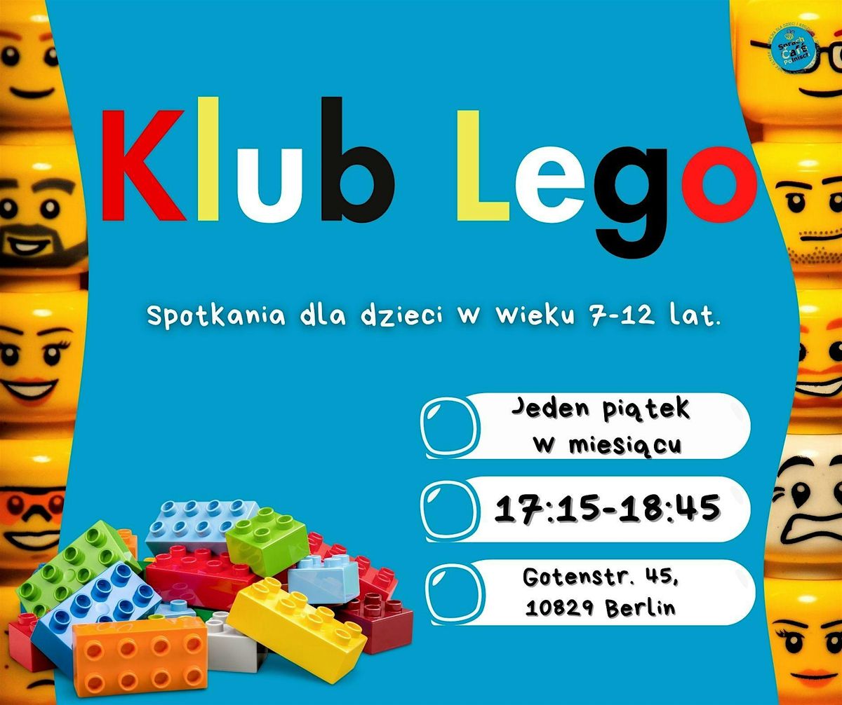 Warsztaty Klub LEGO dla dzieci 7-12 lat