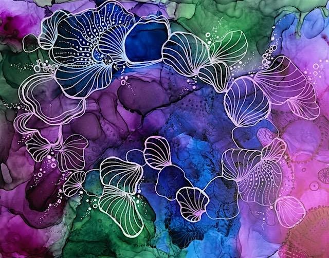 Alcohol Ink at Canopy Art and Wellness