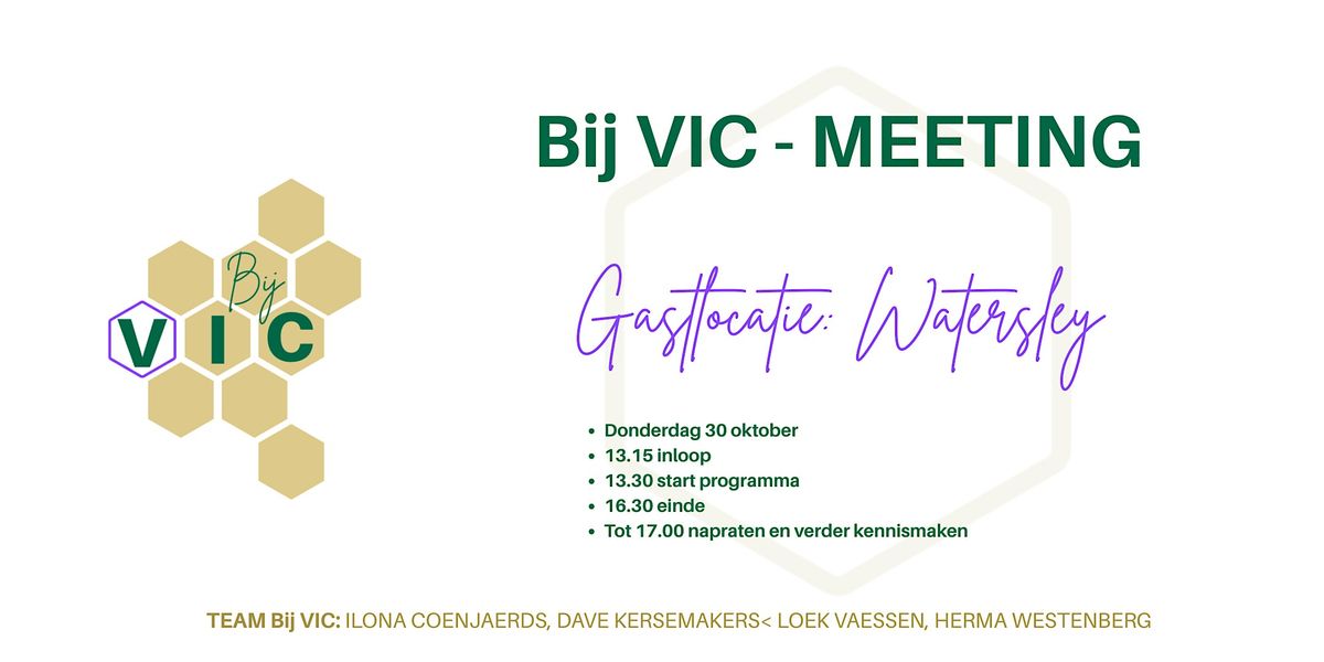 Bij VIC MEETING