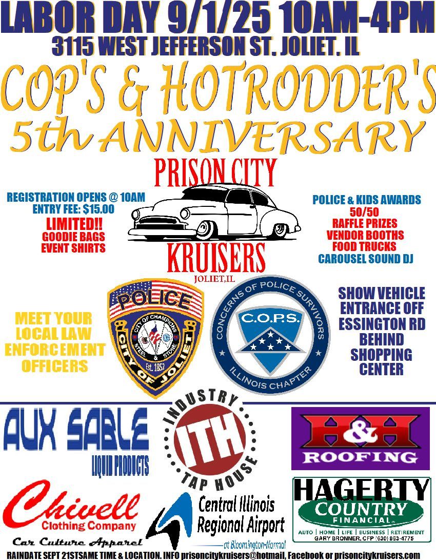 COP'S & HOTRODDER'S 5th ANNIVERSARY