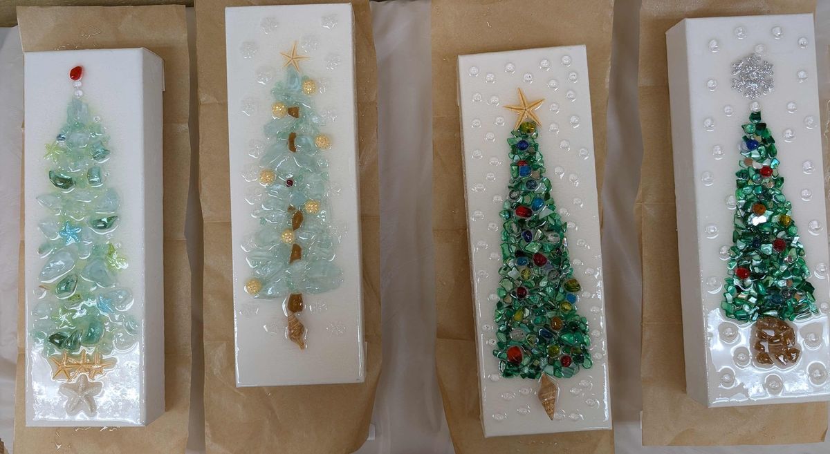 RESIN ART CLASS-HOLIDAY TREE-LAKELAND FL-SWAN BREWING