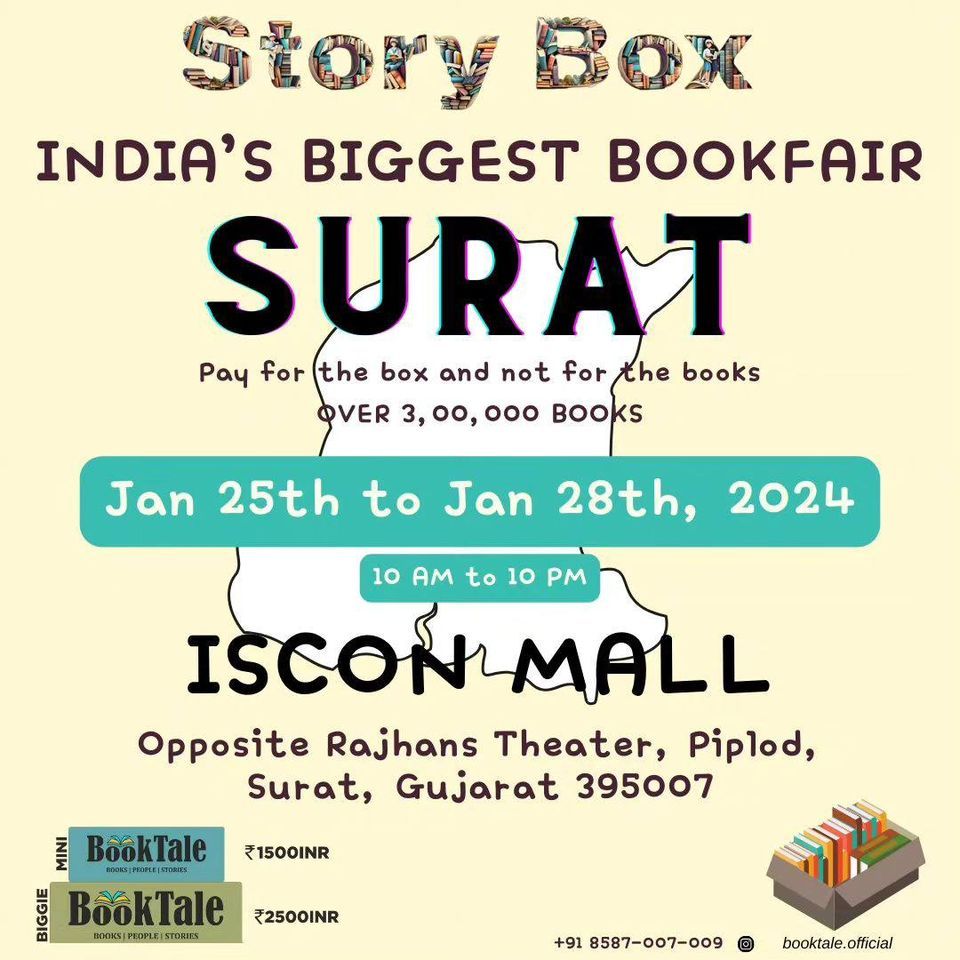"THE STORY BOX" INDIA'S BIGGEST BOOK FAIR IN SURAT
