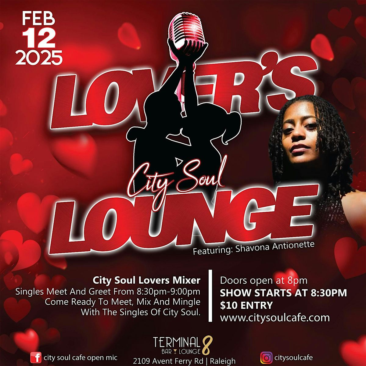 City Soul Cafe presents THE LOVERS LOUNGE