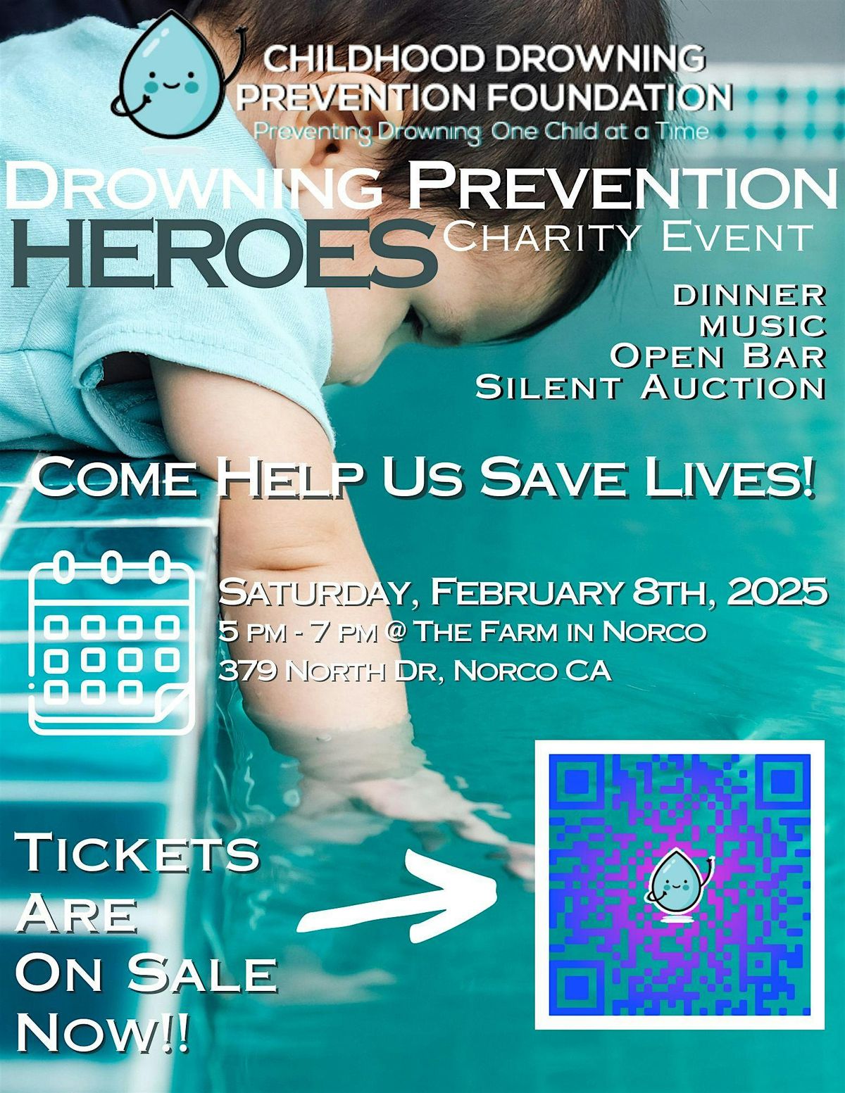 Annual Drowning Prevention Heroes Charity Event