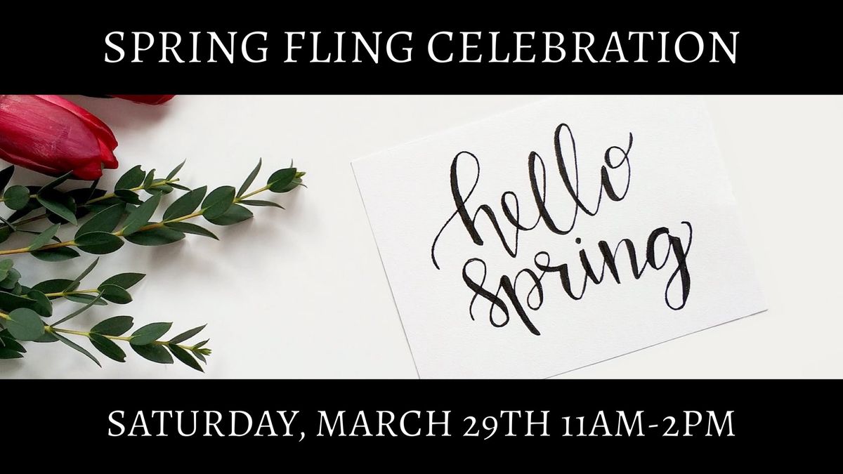 3rd Annual Spring Fling Community Event!