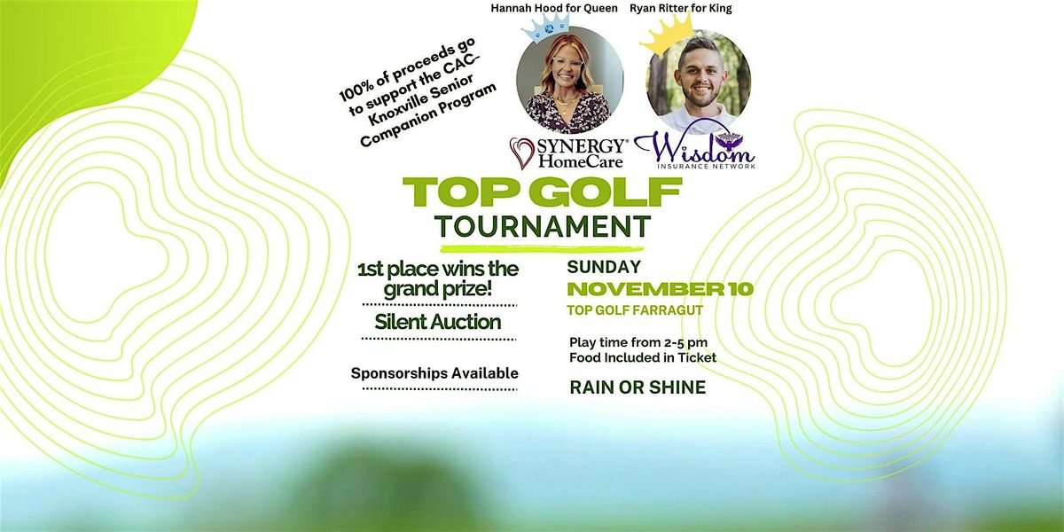 Top Golf Tournament and Silent Auction for Snowflake Queen Fundraiser