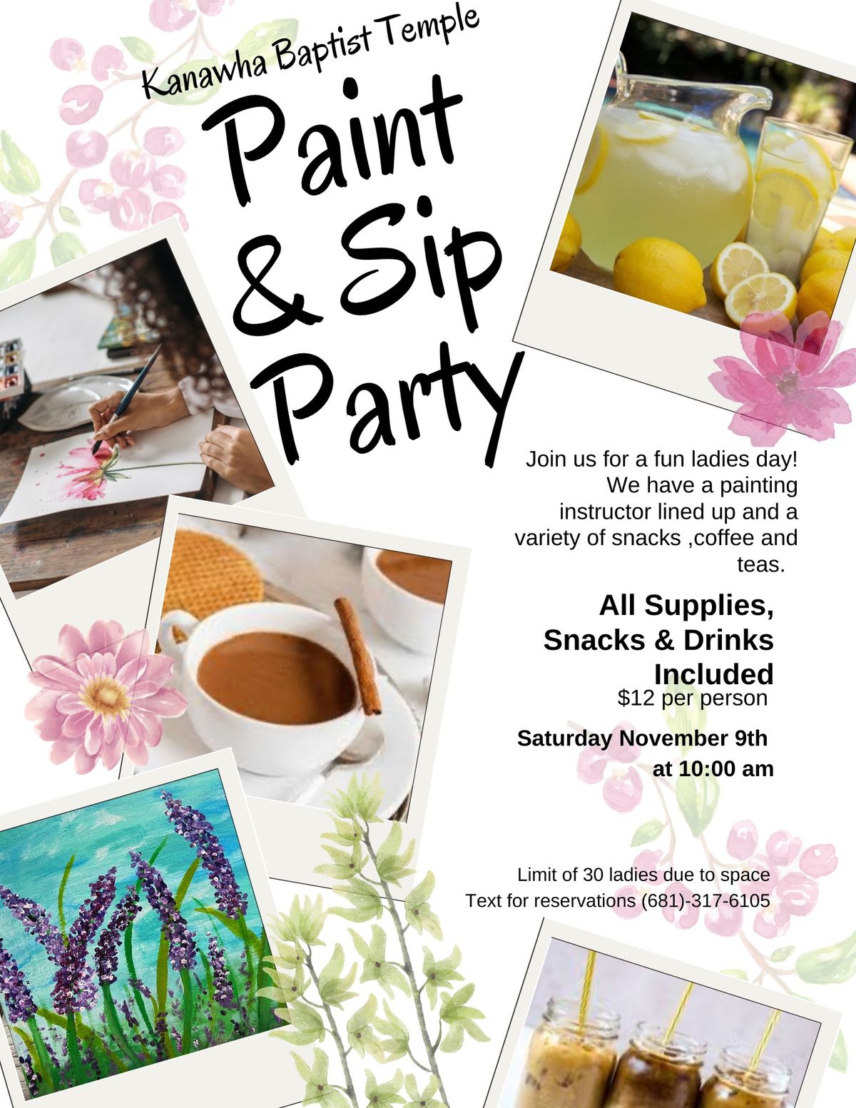 KBT Ladies' Paint and Sip