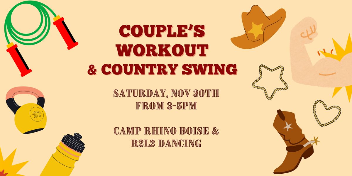 Couple's WOD and Country Swing at Camp Rhino Boise!