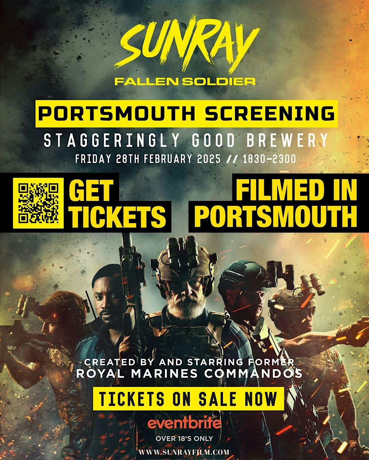 SUNRAY: Fallen Soldier - Exclusive Portsmouth Screening with Q&A