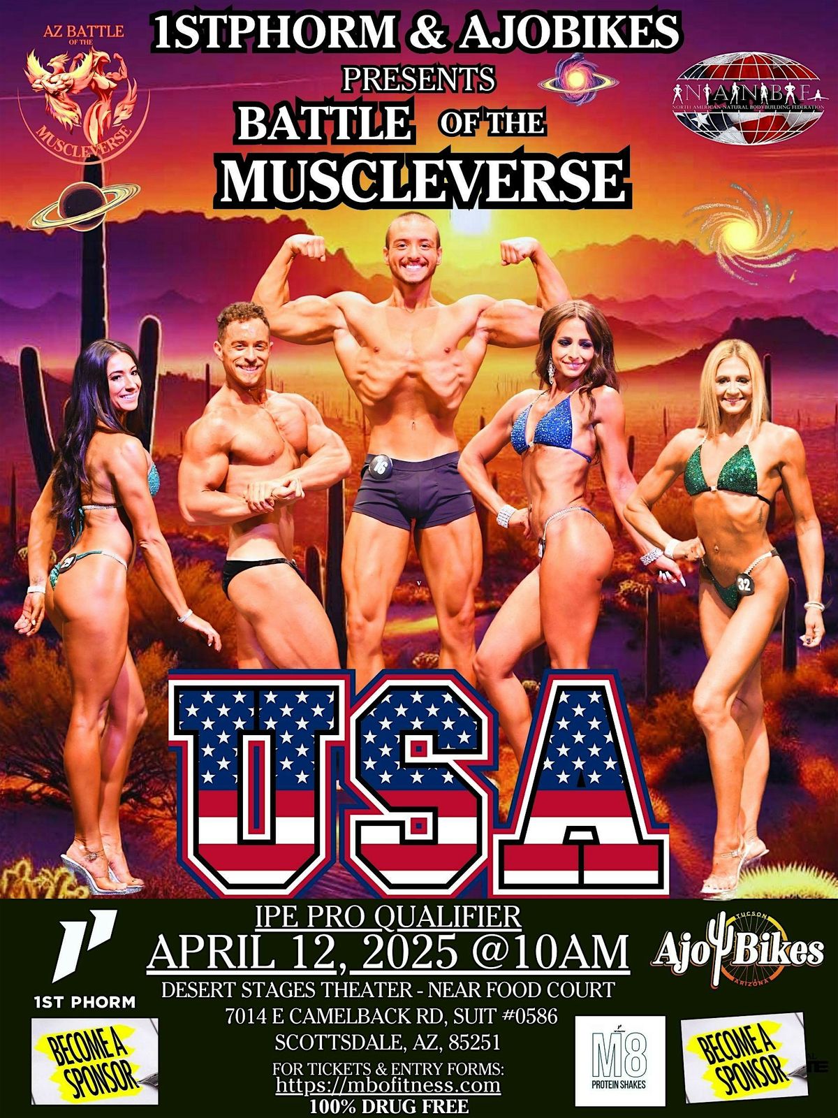 Arizona Natural Battle of the Muscleverse