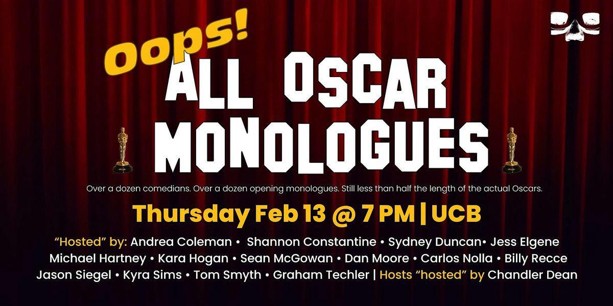 Oops! All Oscar Monologues