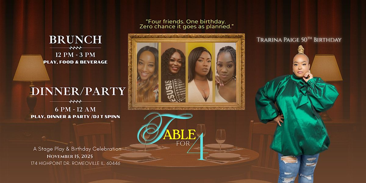 Table for Four - Stage Play