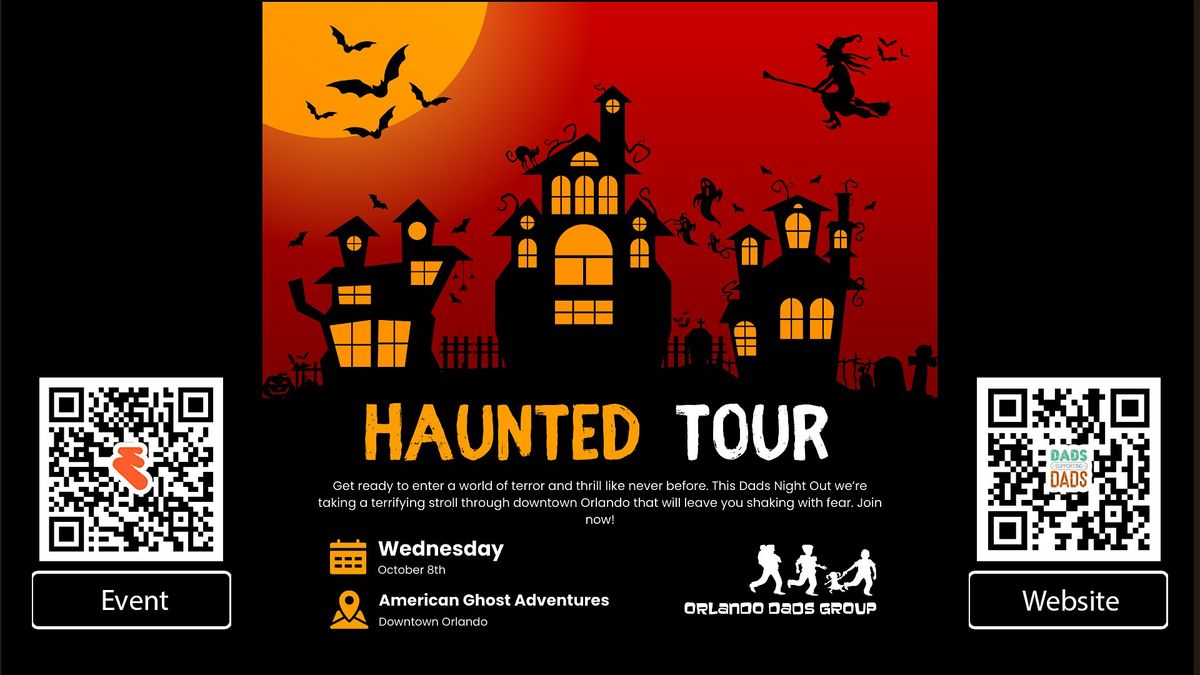 Orlando Dads Group: Dads Night out at American Ghost Adventures Orlando