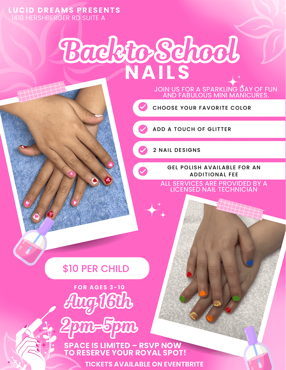 Back to School Nails