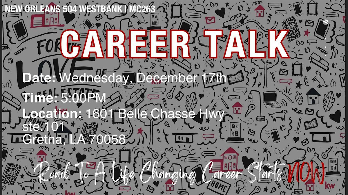 Career Talk - Be your Own Boss!