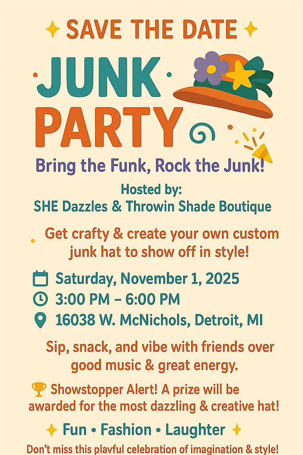 JUNK HAT PARTY