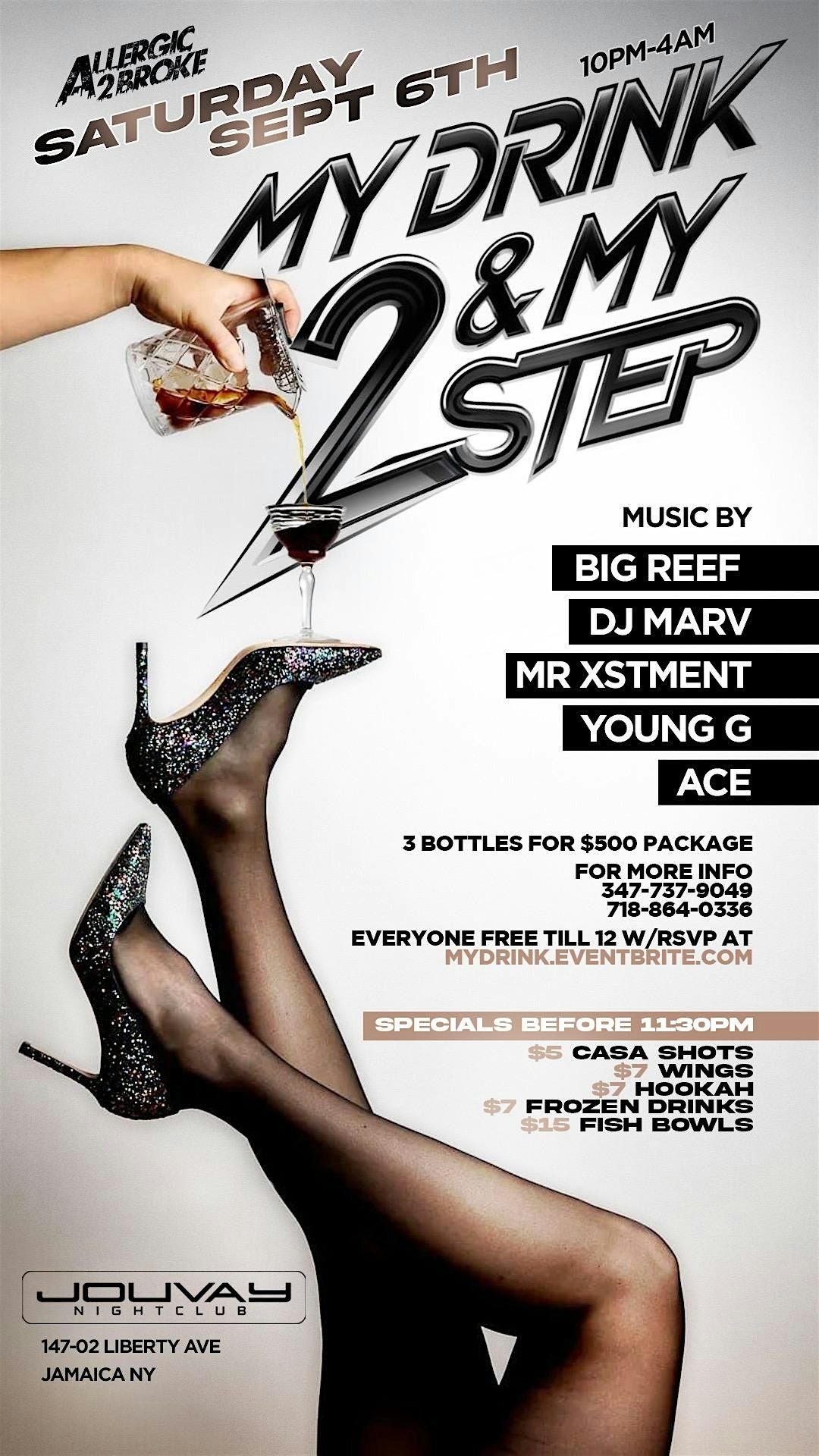 My drink & My 2 step Part 3  at Jouvay nightClub
