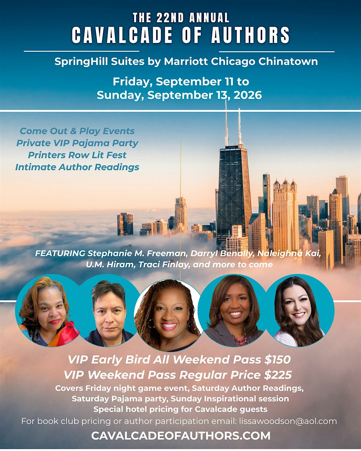 22nd Annual Cavalcade of Authors - Printers Row Lit Fest Chicago