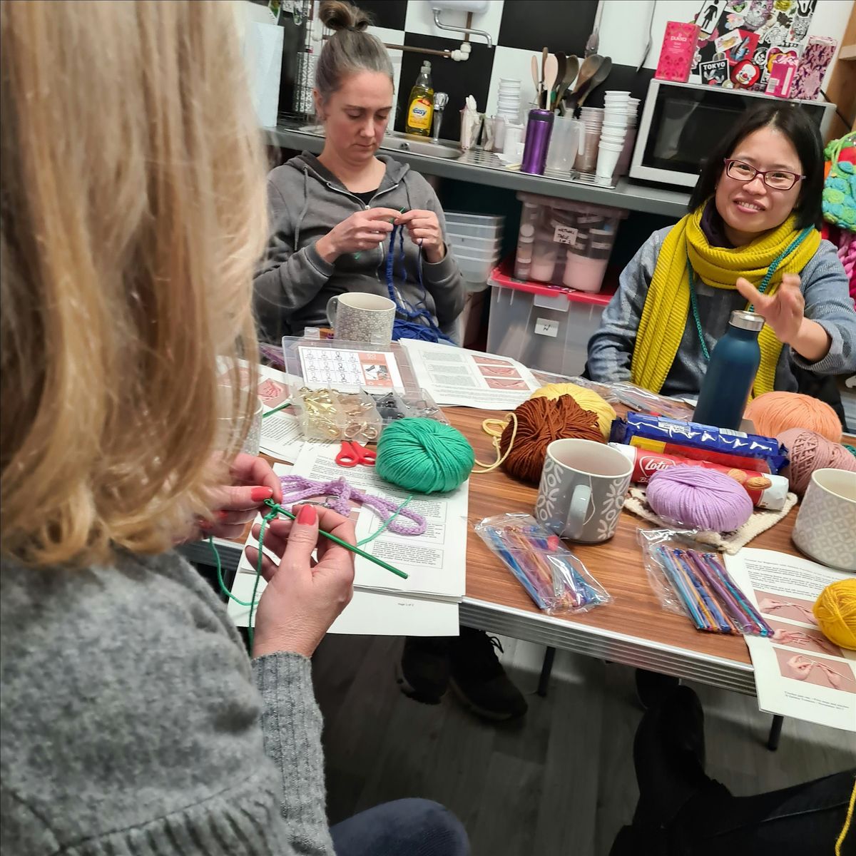 Crochet for Beginners (3 week course - daytime)