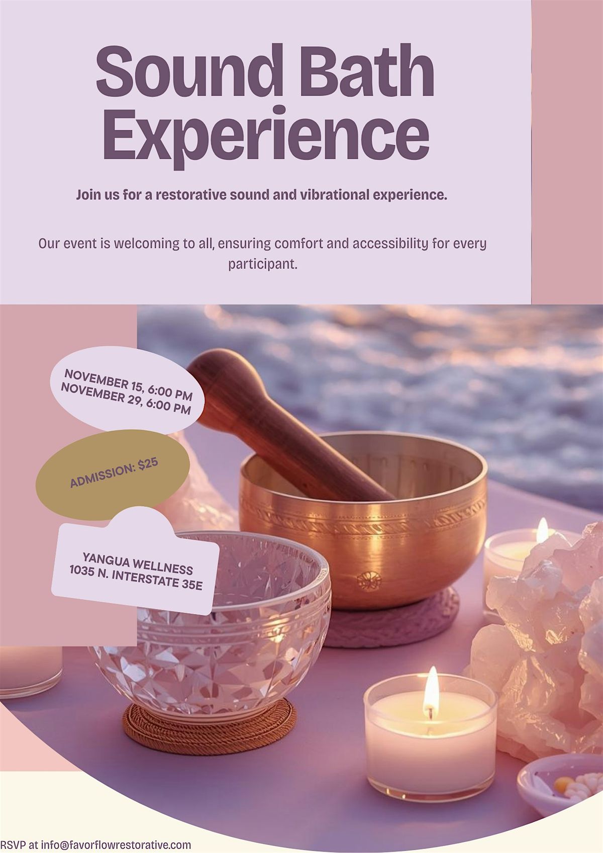 Sound Bath Experience