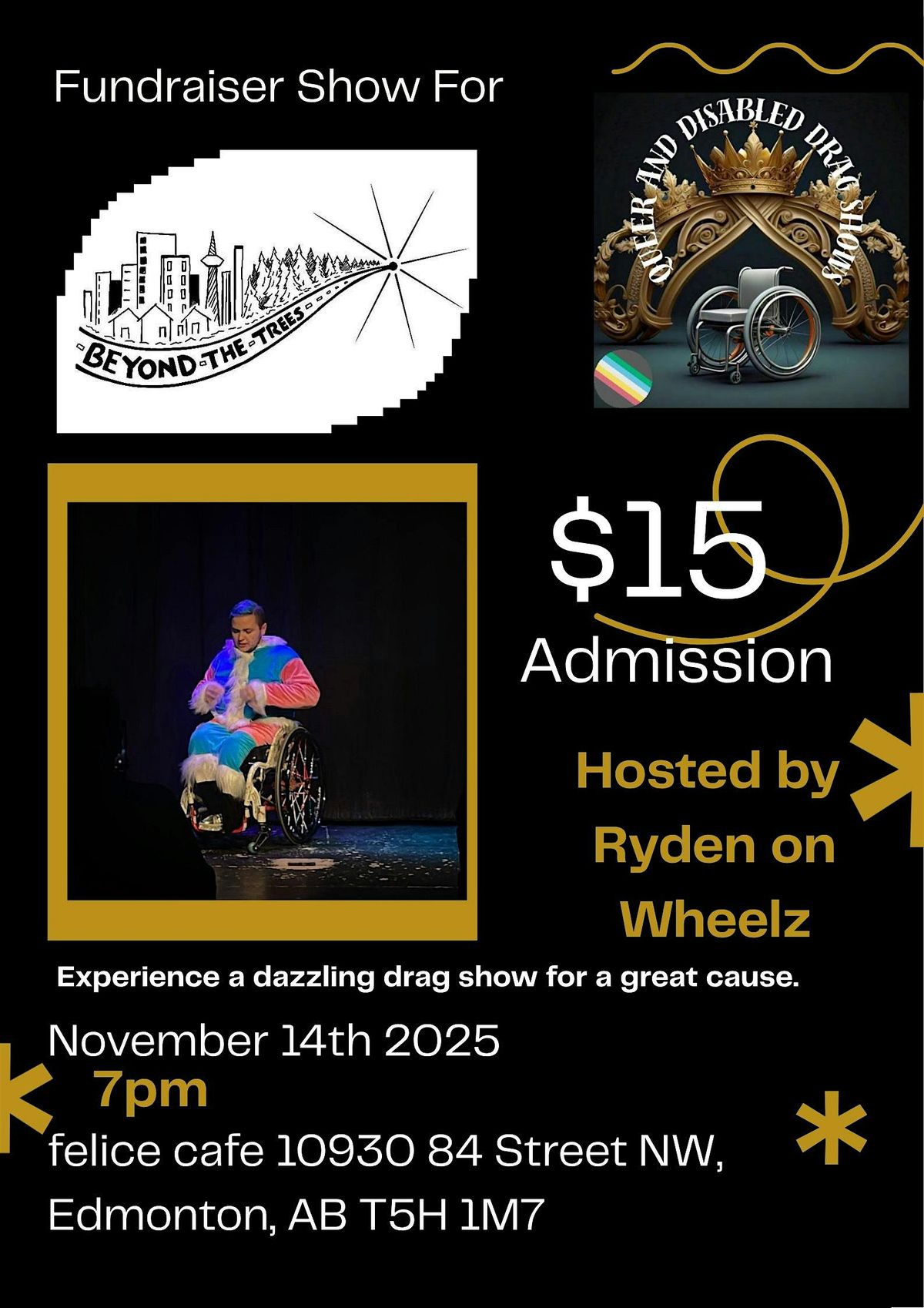 Fri, November 14: Drag Fundraiser