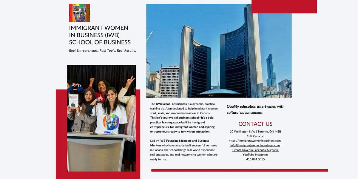 IWB Business School: Real Entrepreneurs. Real Tools. Real Result