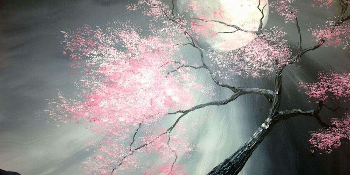 Looming Branches in the Moonlight - Paint and Sip by Classpop!\u2122