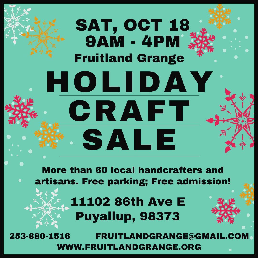 Holiday Craft & Gift Sale 2025