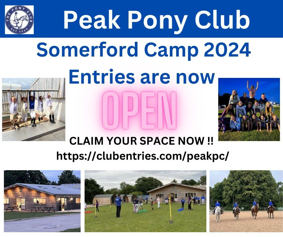 Peak Pony Club Camp 2024 