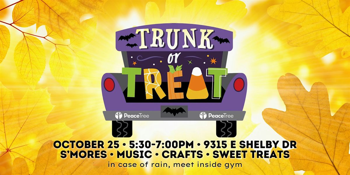 Trunk or Treat at Peace Tree