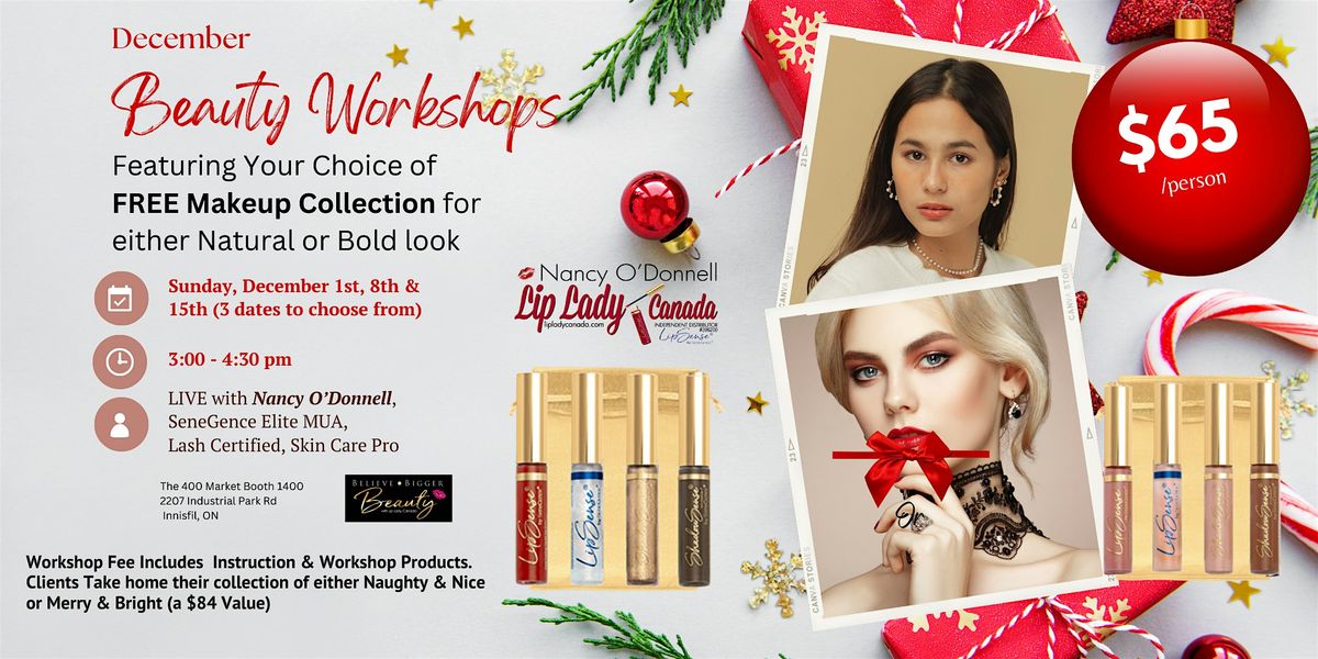 Holiday Glam Makeup Workshop! Stunning Look w\/ SeneGence Cosmetics