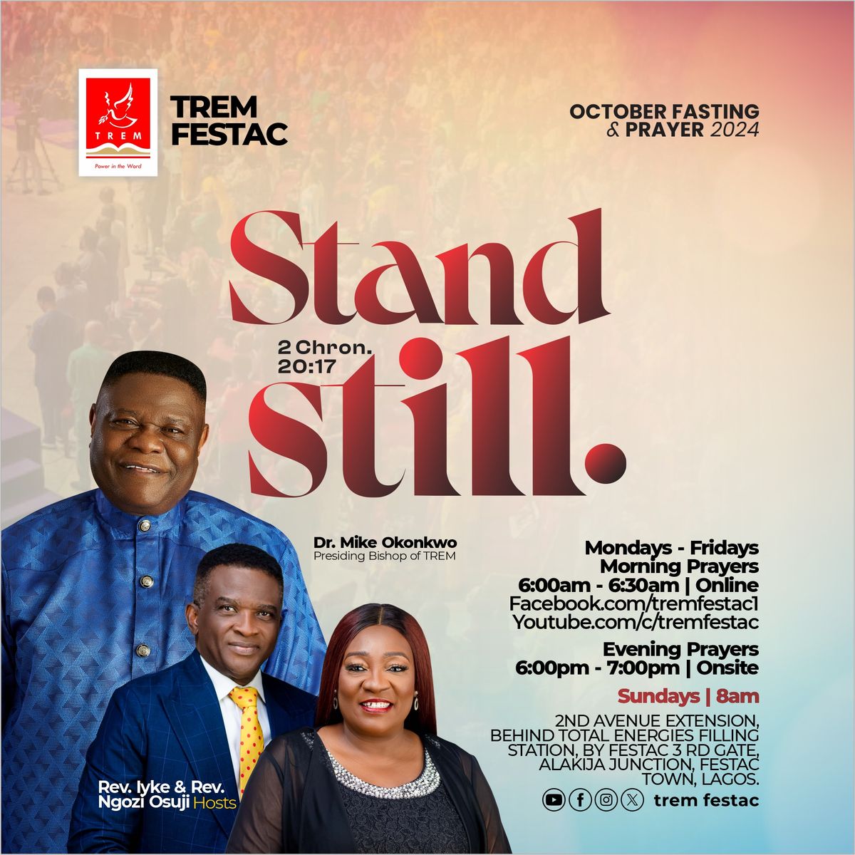 STAND STILL. Celebrate Jesus Service