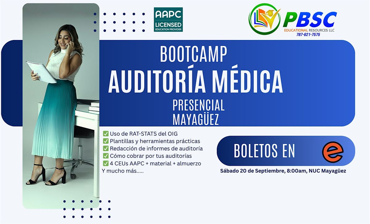 MAYAG\u00dcEZ - BOOTCAMP PRESENCIAL \u2013 AUDITOR\u00cdA M\u00c9DICA