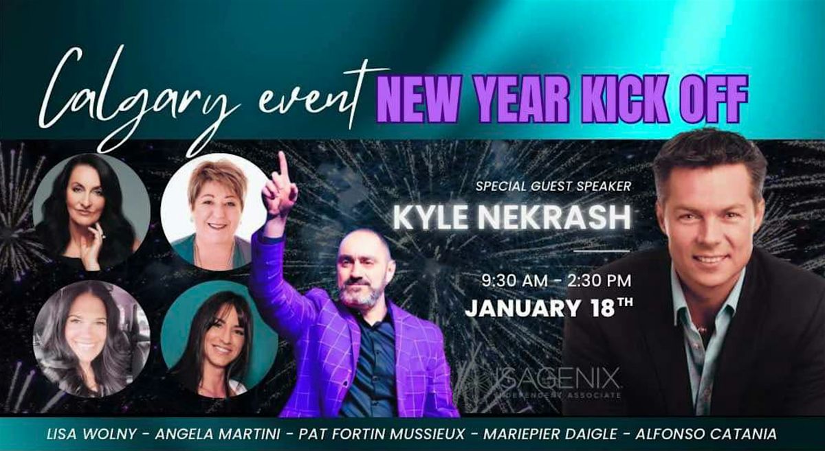 Isagenix Calgary New Year Kick Off