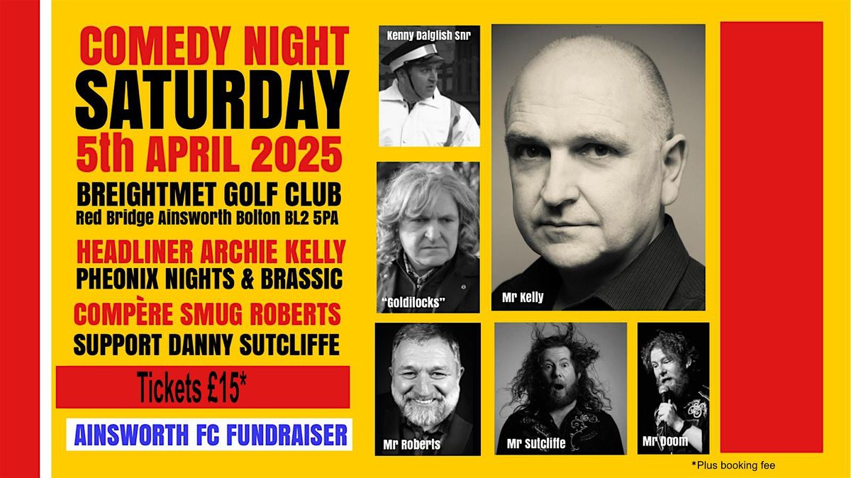 Ainsworth FC Fund Raiser  Comedy Night