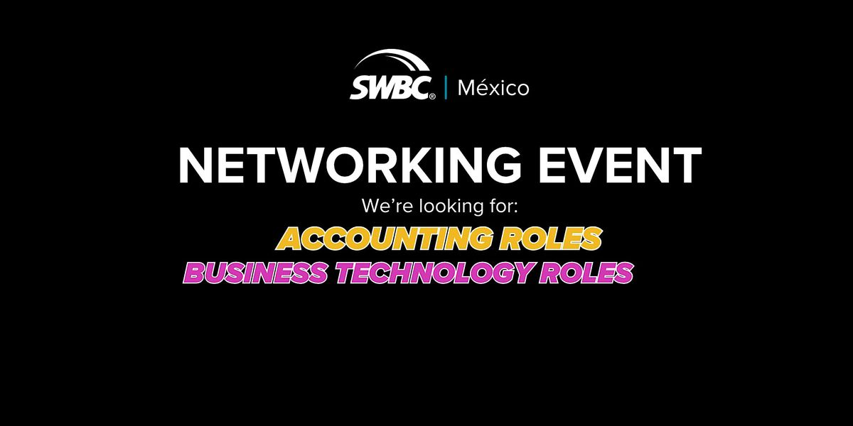 Networking Event for Accounting and Business Technology Roles