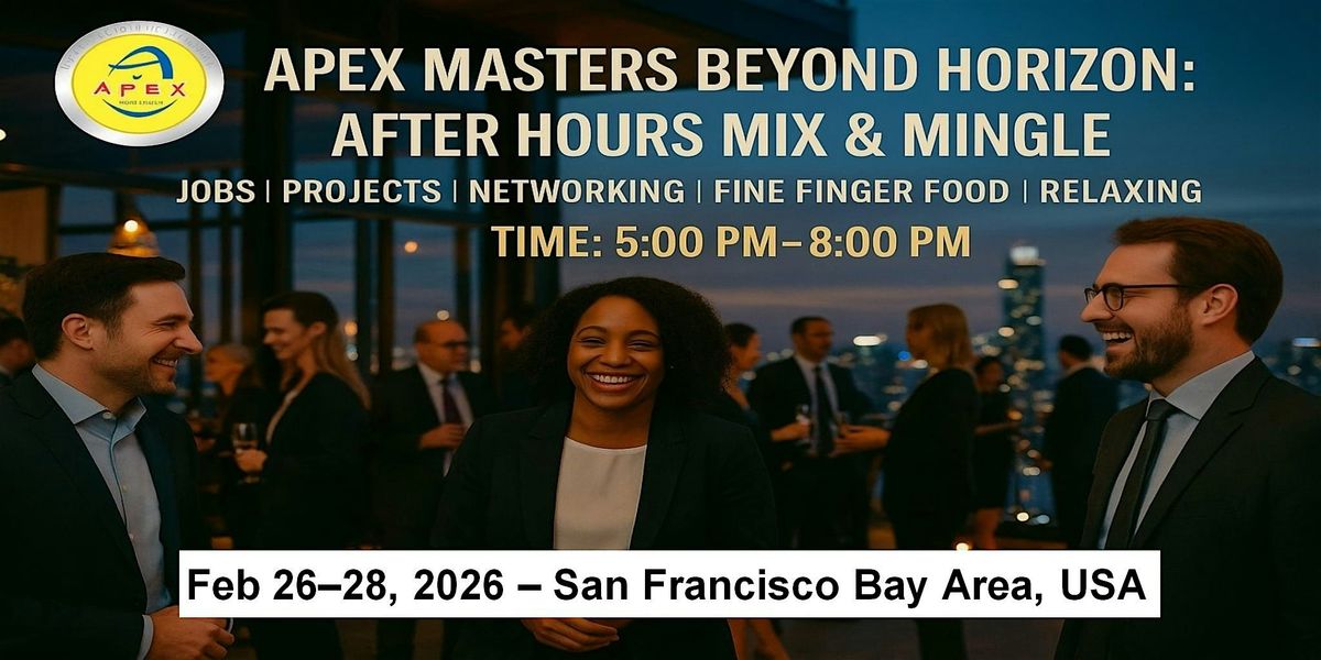 Apex Meet-ups Cooperation \u2022 Jobs \u2022 Networking in San Francisco Bay Area,USA