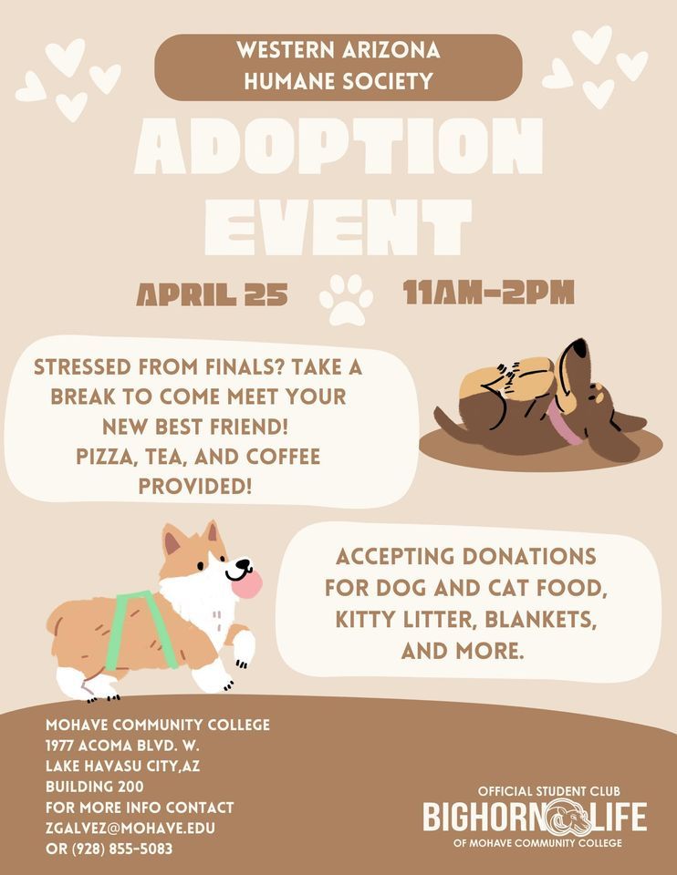 Adoption Event at MCC