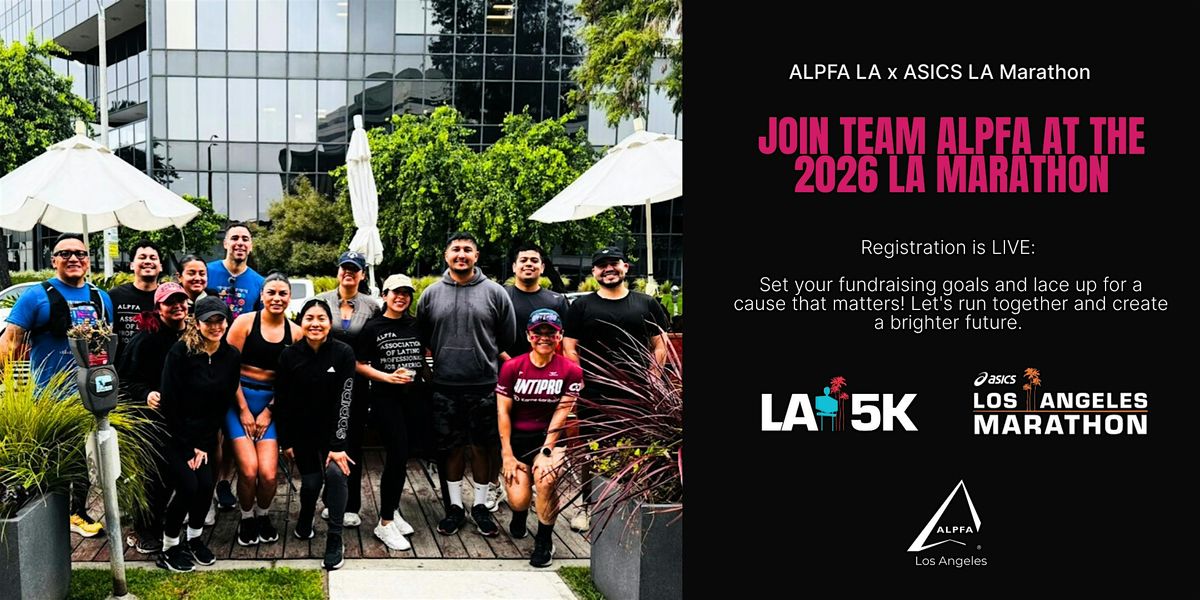 ALPFA X ASICS LA Marathon