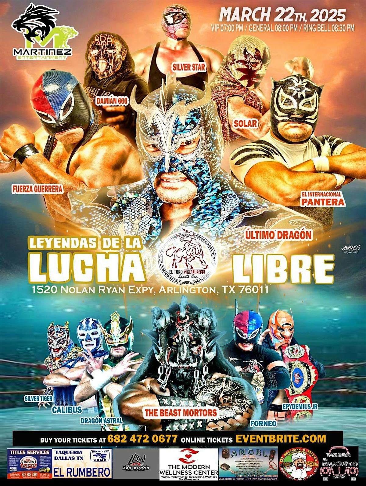 Lucha libre leyendas 2025