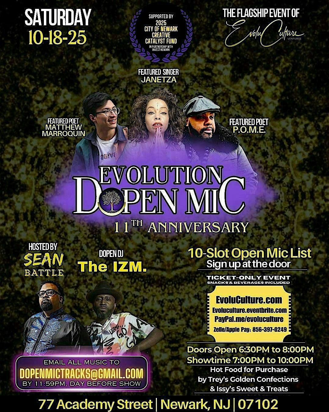Evolution Dopen Mic 11th Anniversary