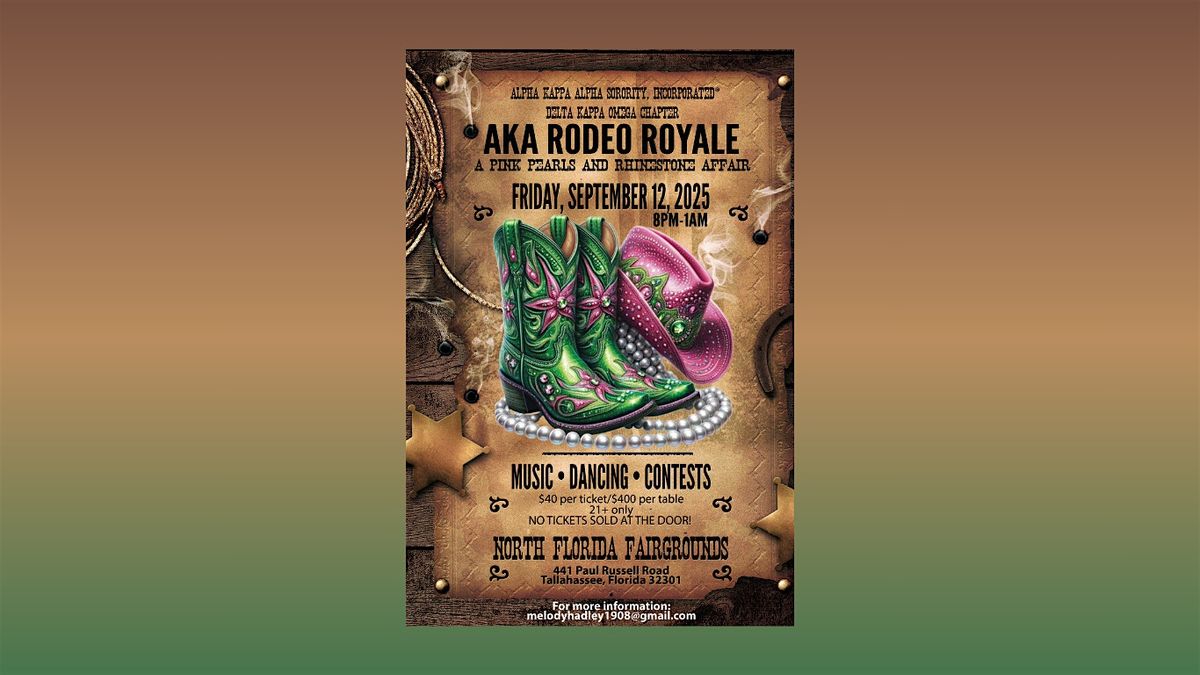 AKA Rodeo Royale:  A Pink Pearls and Rhinestone Affair
