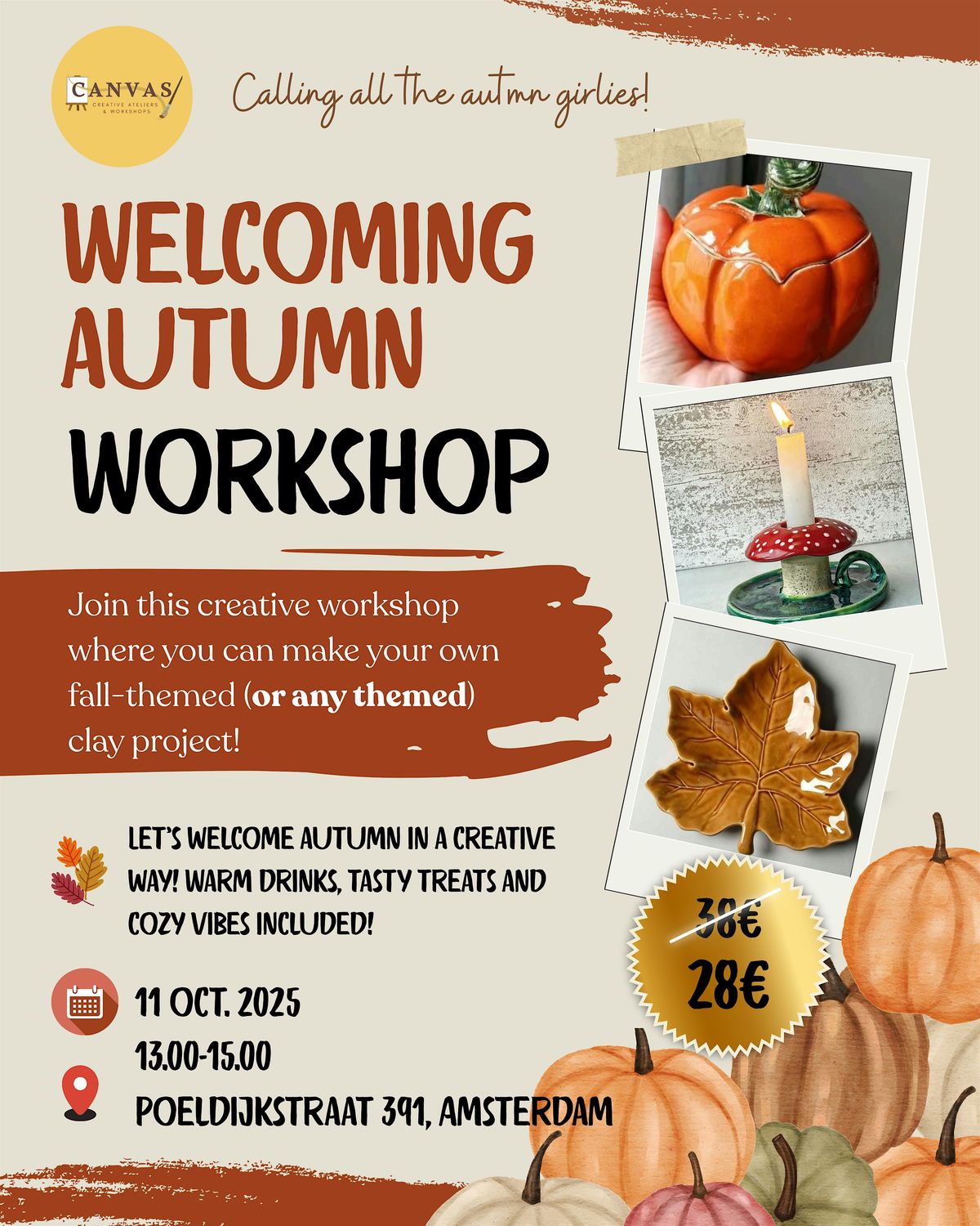 Welcoming Autumn Workshop  (airclay event)