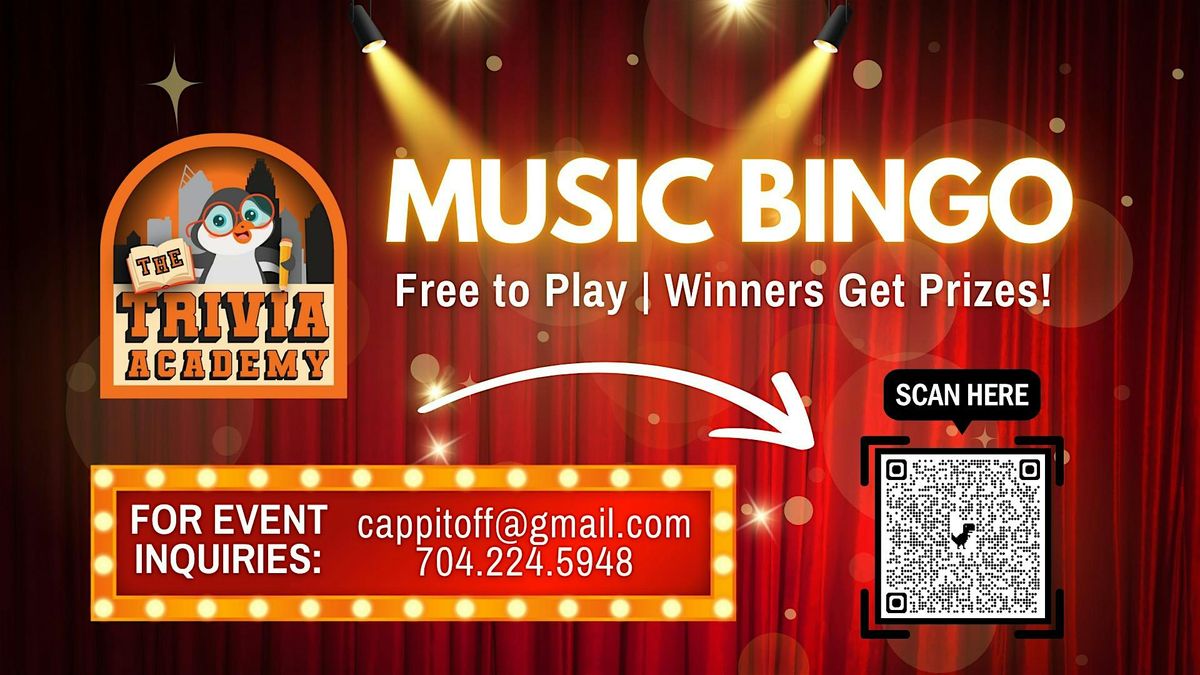 The Trivia Academy: Thursday Music Bingo at Percent The Nook Concord