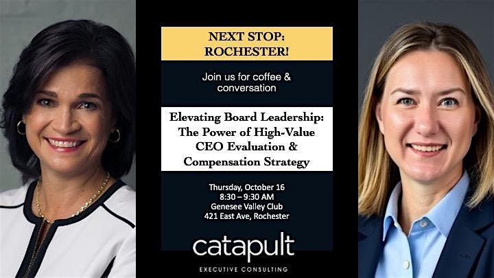 Elevating Board Leadership: Rochester Event