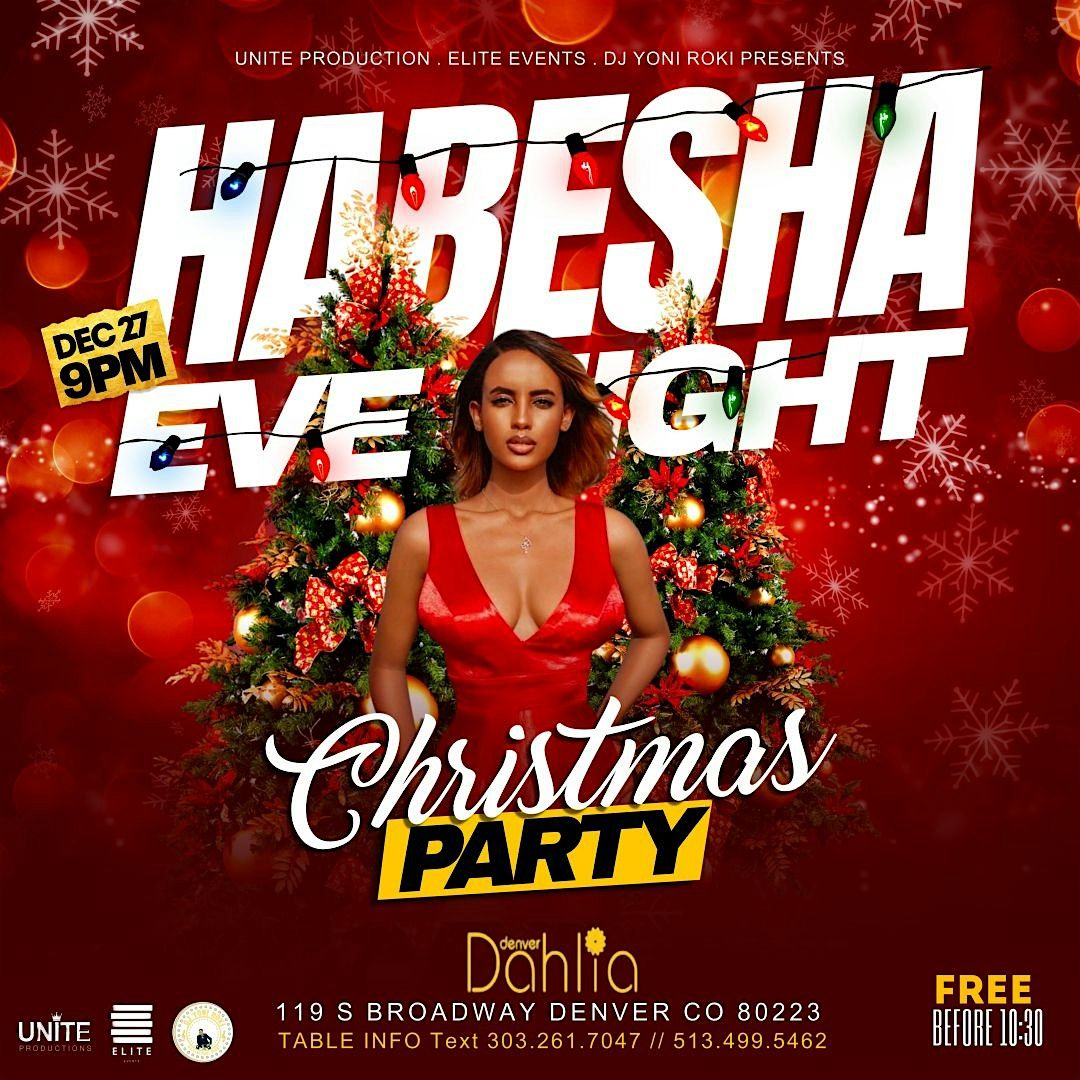 HABESHA CHRISTMAS PARTY