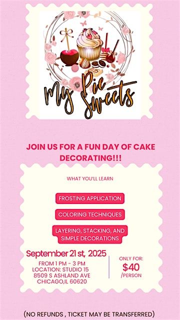 Cake Decorating Class