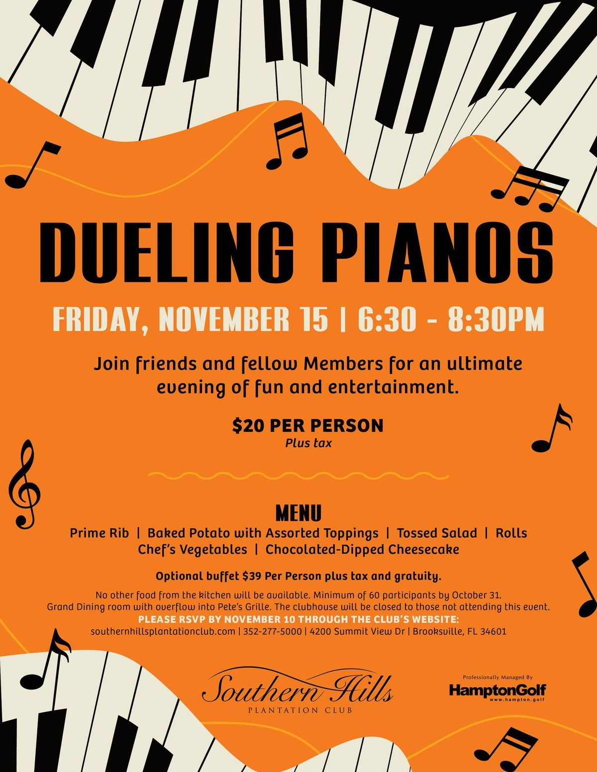 Dueling Pianos (Member Event)